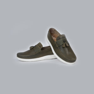 Bambi Loafer Tassel Green