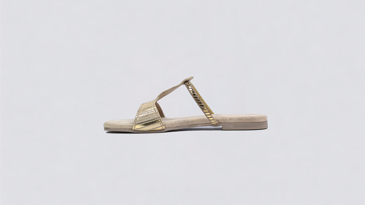 Lily Barcode Gold