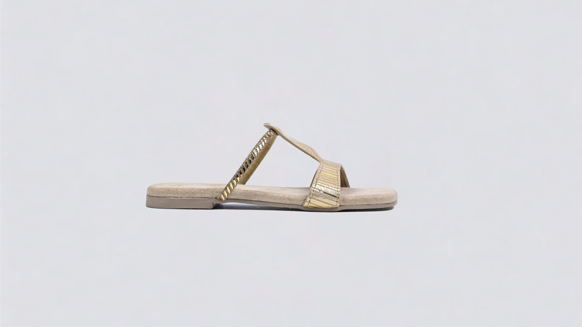 Lily Barcode Gold
